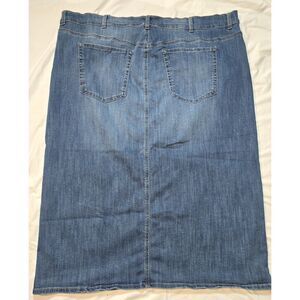 Gloria Vanderbilt All-Around Slimming Effect Size 24W Women's Denim Skirt - 41